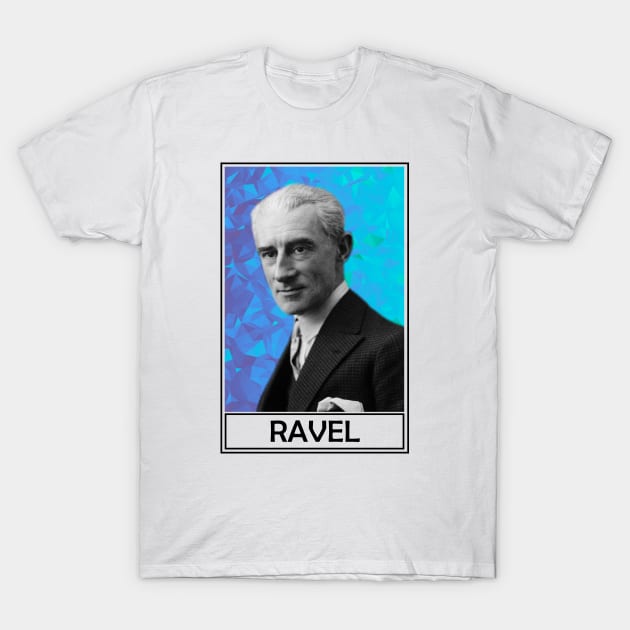 Maurice Ravel T-Shirt by TheMusicophile